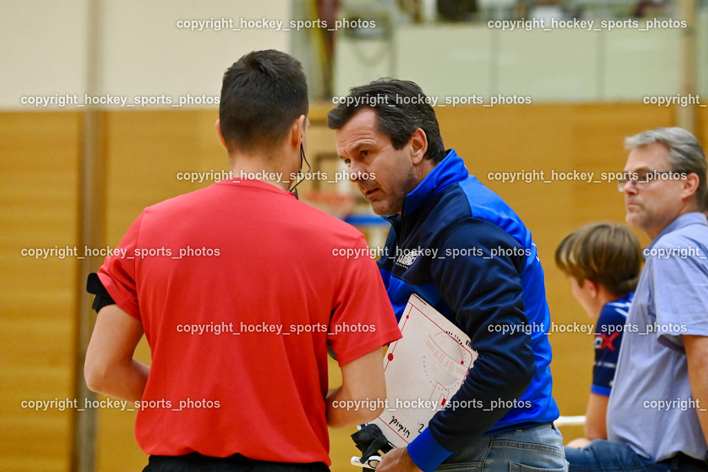 VSV Unihockey vs. FBK Insport Skofja Loka 26.11.2022 | Assistentcoach VSV Unihockey Harald Felsberger,