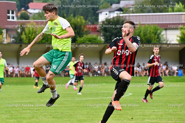 WSG Radenthein vs. ESV Admira Villach 15.8.2023 | #16 Ziga Slavicek, #5 Christoph Puschnig