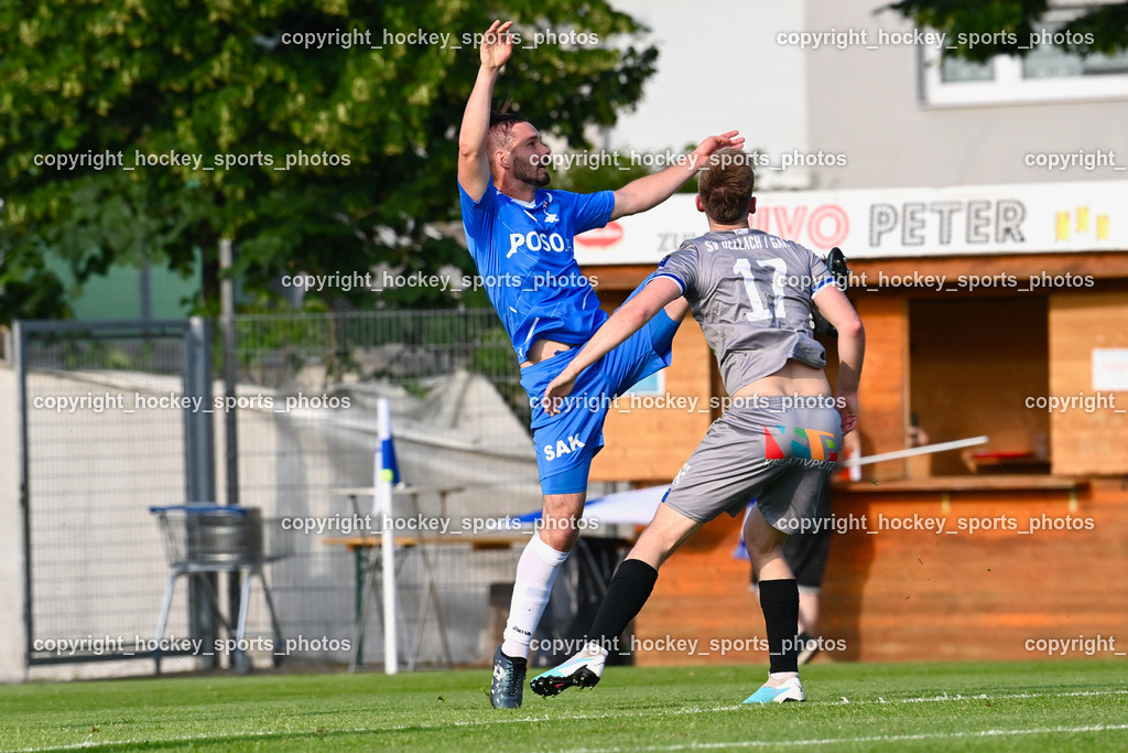 SAK vs. SV Dellach Gail 17.6.2023 | #17 Patrick Lausegger, #17 Filip Skerl