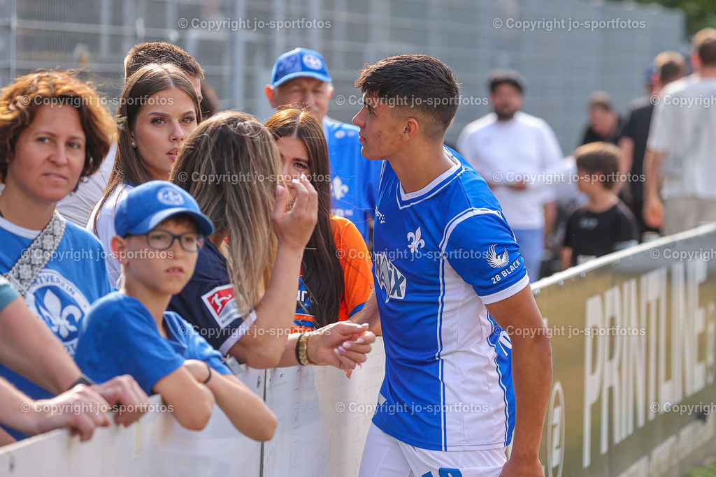 Giessen_Darmstadt (385) | 16.07.2023; Testspiel; Waldstadion Gießen; FC Gießen - SV Darmstadt 98; Ergebnis: 2:0 (0:0)