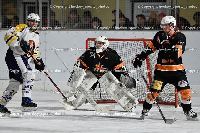 EC Ice Tigers Paternion vs. Ultras Spittal 21.1.2024 | #22 Neuschitzer Nino, #74 Ortner Gerhard, #92 Walder Martin