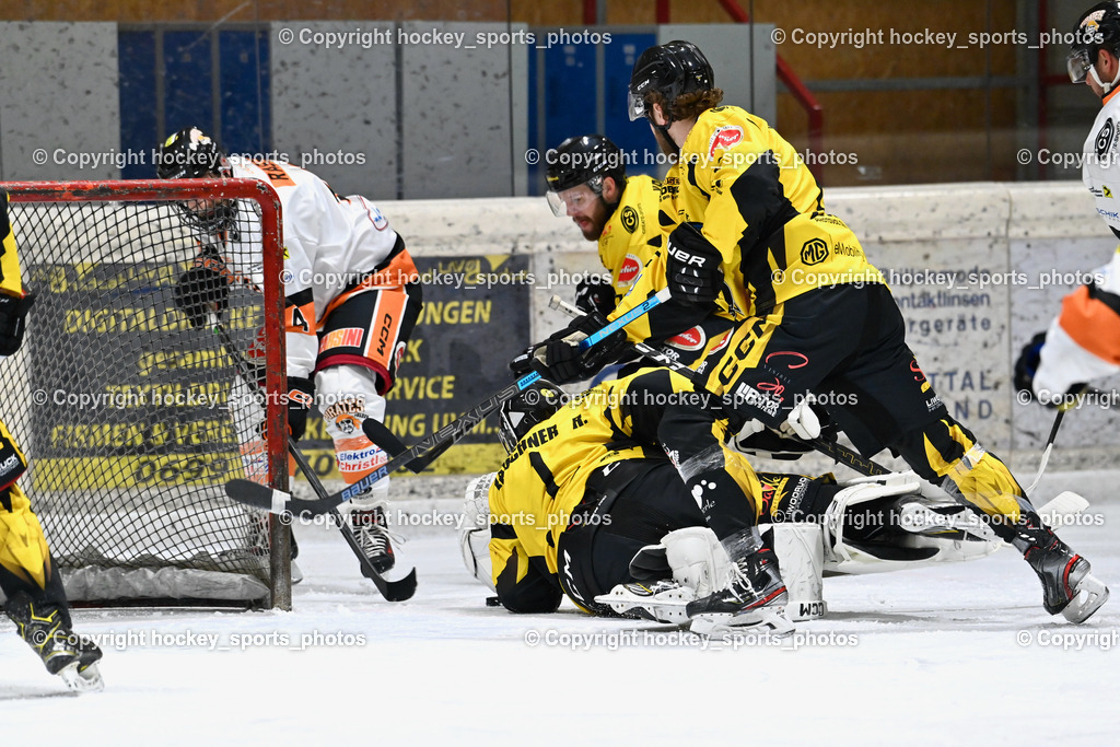 EC Spittal Hornets vs. USC Piraten Velden 7.2.2024 | #4 Rassl Benjamin, #1 Zauchner Rene, #2 Karitnig Gert, #70 Kronig Daniel