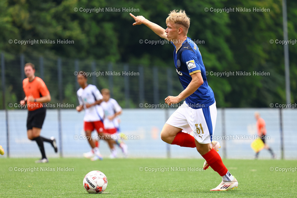 NH_HamburgerSVU21_HolsteinKielU23_Testspiel_20072025 | #31 Felix Boelter (Holstein Kiel U23)Fußball I Herren I Testspiel I Saison 2025-2026  I Hamburger SV U21 - Holstein Kiel U23 I 20.07.2025 I Alexander-Otto-Akademie - Realisiert mit Pictrs.com