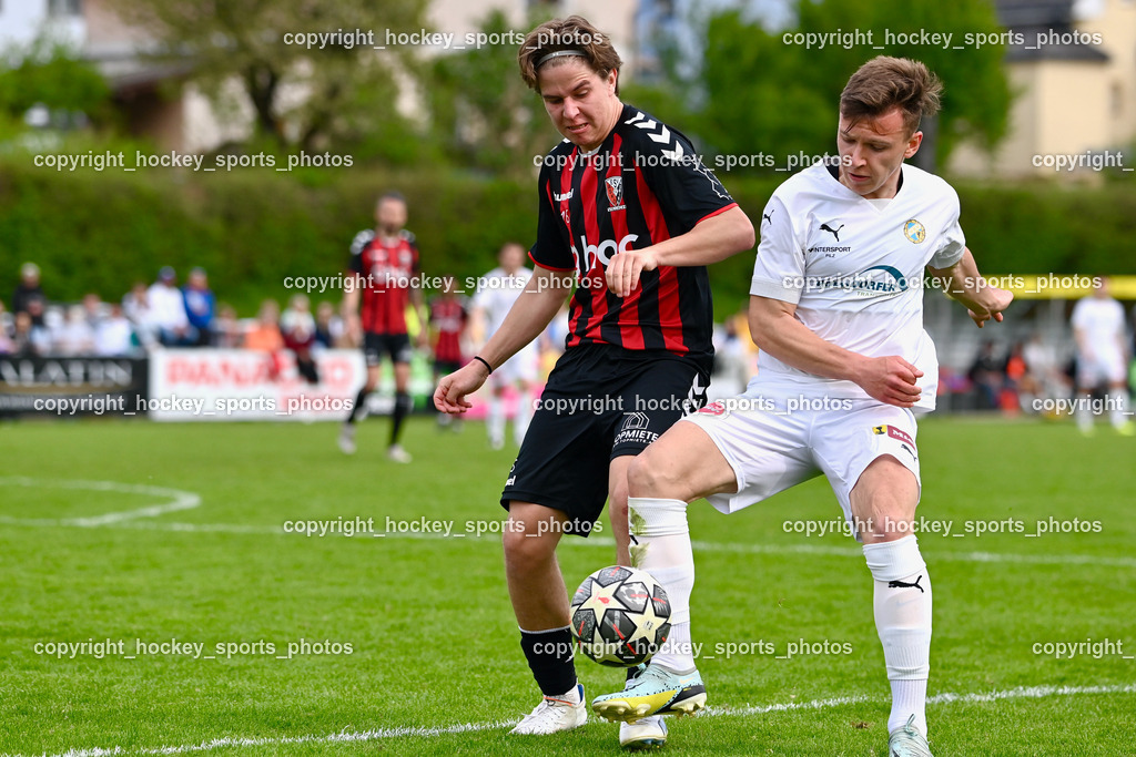 ESV Admira vs. Villacher SV 1.5.2023 | #16 Christoph Wolfgang Friedrich Tischner, #19 Edwin Cajic