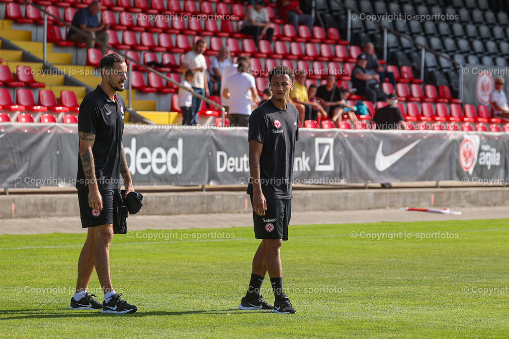 BQ3I2086 | 18.07.2023; Testspiel; Sibre Sportzentrum Haarwasen; TSV Steinbach Haiger - Eintracht Frankfurt; Ergebnis: 2:1 (1:1)