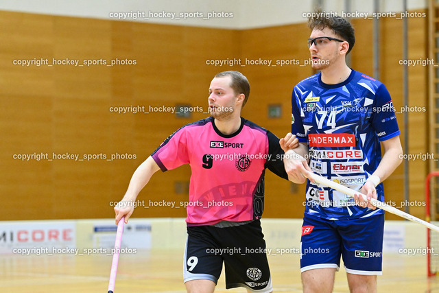 VSV Unihockey vs. Wiener Floorball Verein 7.1.2023 | #9 Laurin Zehetner, #74 Luca Wurmitzer