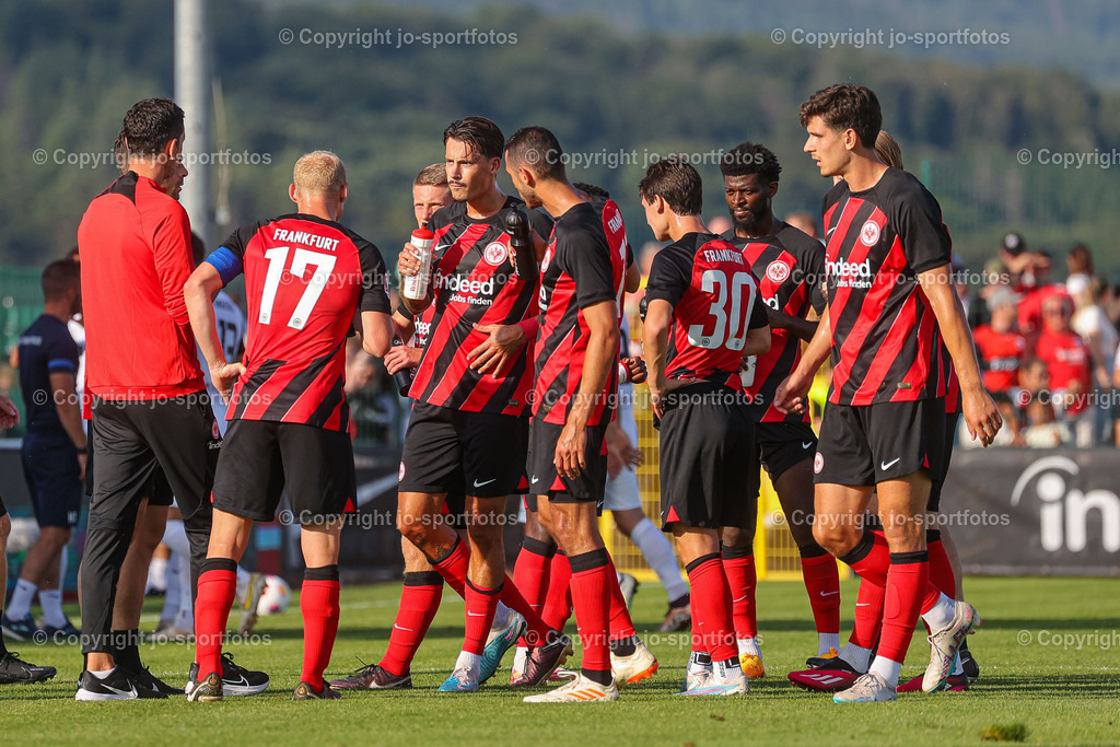BQ3I3576 | 18.07.2023; Testspiel; Sibre Sportzentrum Haarwasen; TSV Steinbach Haiger - Eintracht Frankfurt; Ergebnis: 2:1 (1:1)