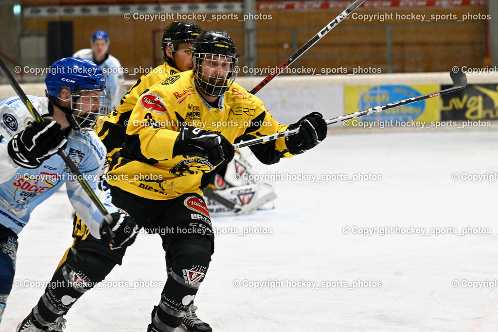 EC Spittal Hornets vs. ESC Steindorf 28.10.2023 | #69 Kreuzer Philipp, #9 Essmann Kevin