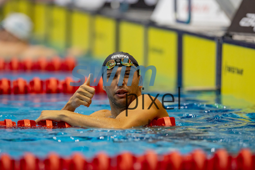 Deutsche Meisterschaften im Schwimmen 202 | 09 Juli 2023, Berlin: Deutsche Meisterschaften im Schwimmen 2023, Chad le Clos, SG Frankfurt (Photo by JoKleindl) - Realisiert mit Pictrs.com