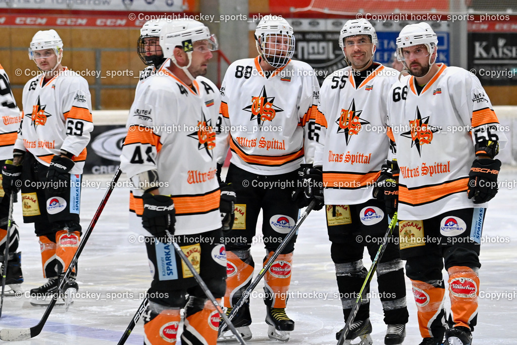 Ultras Spittal vs. ELV Zauchen 9.12.2022 | Ultras Spittal Mannschaft, #66 Steurer Mario, #55 Steinberger Roland, #88 Egger Jonathan, #23 Steiner Florian-Hermann, #69 Walker Daniel, #44 Rauter Matthias