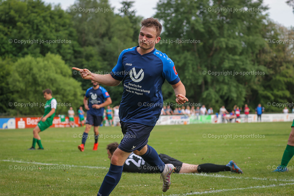 BQ3I3410 | 09.06.2023; Relegation zur Kreisliga B Dillenburg; Rasenplatz Hirzenhain; SSV Hirzenhain - TSV Ballersbach II; Ergebnis: 1:3 (1:2)