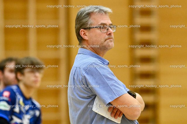 VSV Unihockey vs. IC Graz 17.12.2022 | Headcoach VSV Unihockey Stephan Achernig