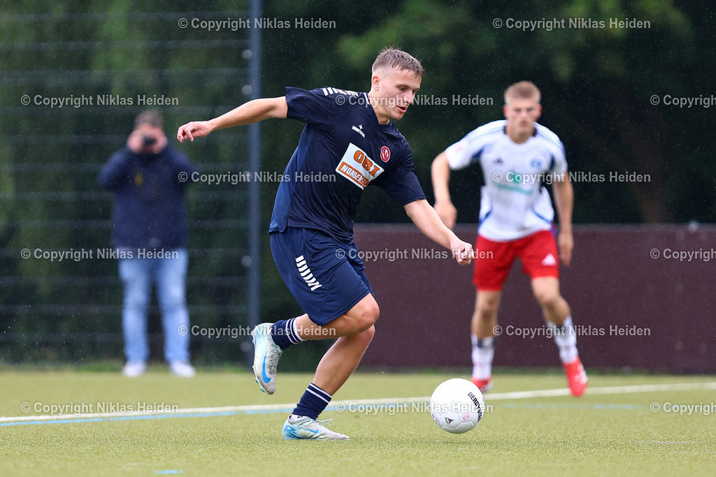NH_BillstedtCup2025_Turnier_12072025 | Melvin Zimmer (FC Eintracht Norderstedt)Fußball I Herren I Billstedt Cup 2025 I Saison 2025-2026  I Finale I FC Eintracht Norderstedt - Hamburger SV U21 I 12.07.2025 I Öjendorfer Weg - Realisiert mit Pictrs.com