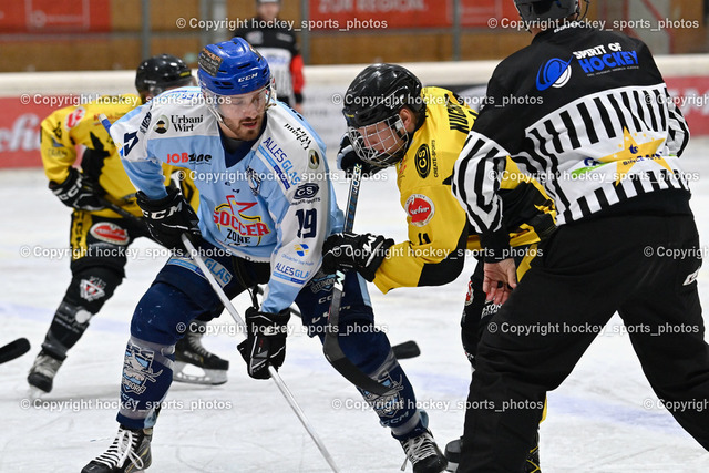 EC Spittal Hornets vs. ESC Steindorf 28.10.2023 | #19 Friedrich Lukas, #11 Kucher Florian