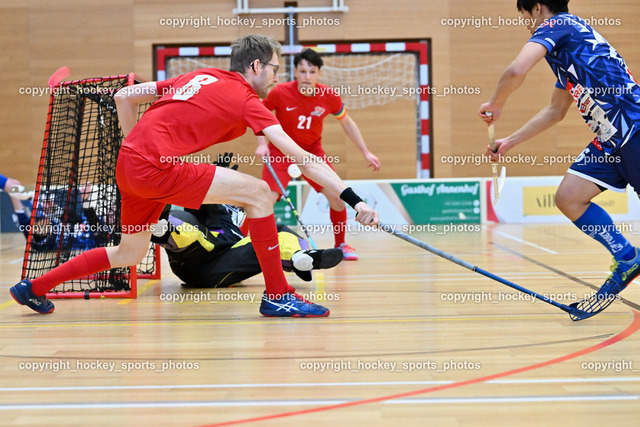 VSV Unihockey vs. FBC Dragons 10.12.2023 | #8 Bernhard Schweizer, #26 Shin Kato