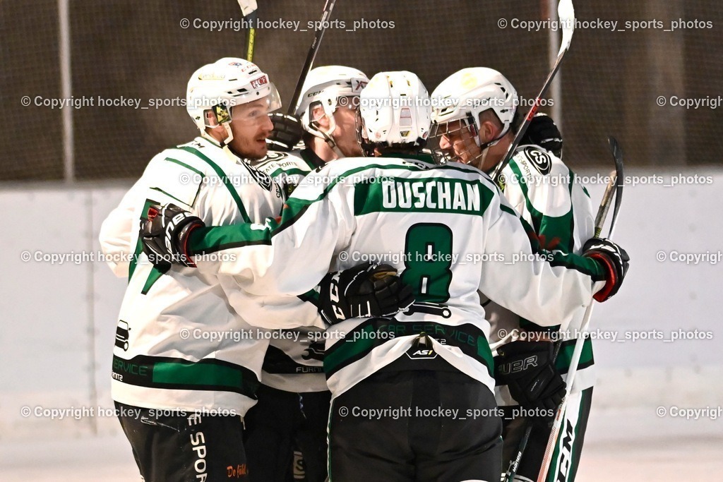 EC Ice Tigers Paternion vs. DSG Ledenitzen Faakersee 14.1.2024 | Jubel DSG Ledenitzen Mannschaft, #77 Strasser Bernd, #7 Peterschitz Lukas, #93 Schellander Thomas, #8 Ouschan Michael