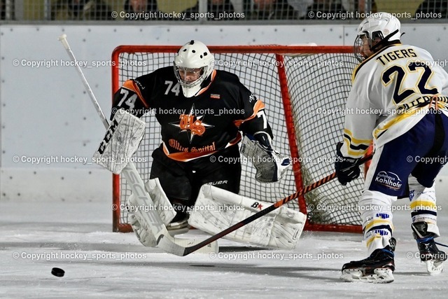 EC Ice Tigers Paternion vs. Ultras Spittal 21.1.2024 | #74 Ortner Gerhard, #22 Neuschitzer Nino