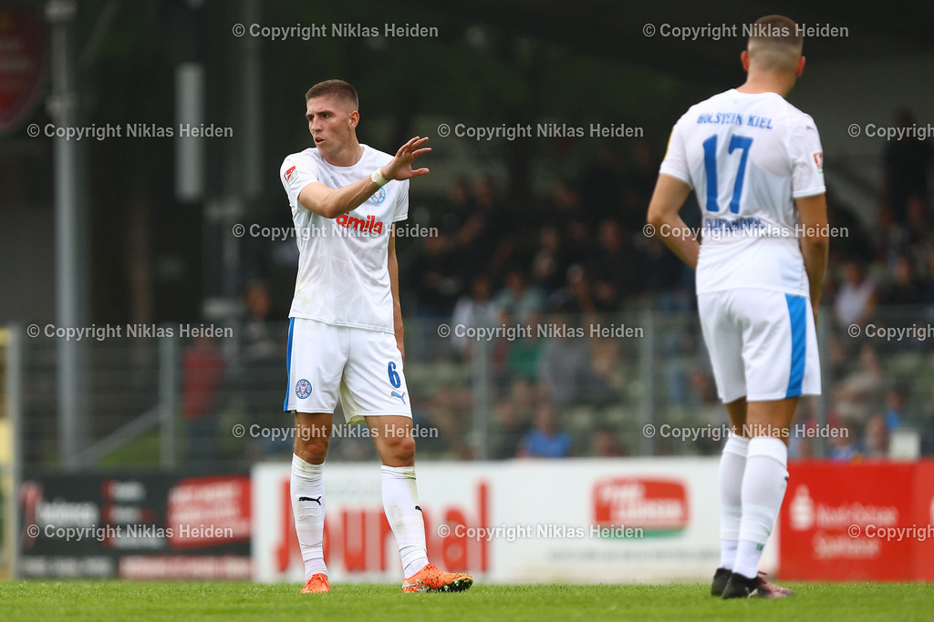 NH_SCWeicheFlensburg08_HolsteinKiel_Testspiel_28062025 | #6 Marko Ivezic (Holstein Kiel)Fußball I Herren I Freundschaftsspiel I Saison 2025-2026  I SC Weiche Flensburg 08 - Holstein Kiel I 28.06.2025 I Manfred-Werner-Stadion - Realisiert mit Pictrs.com