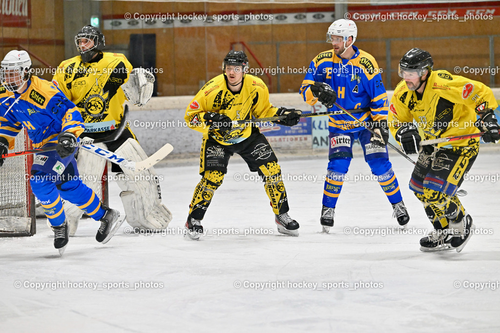 EC Liwodruck Hornets Spittal vs. EHC Althofen 7.1.2023 | #1 Zauchner Rene, #89 Herrnegger Lucas, #5 Eder Manfred, #77 Waldner Philipp, #33 Kabas Michael