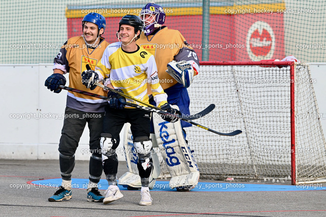 VAS Ballhockey vs. Team Zehenthof 11.6.2023 | #33 Rotschnik Fabian, #7 AMBROSCH Fabian, #70 Moser Lukas