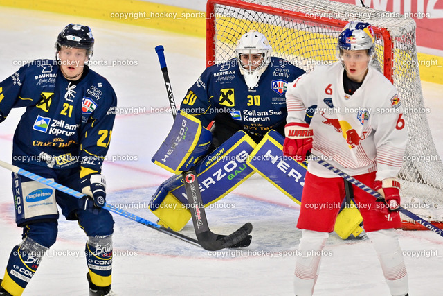 Red Bull Juniors vs. EK Zeller Eisbären 20.10.2022 | #21 Akerman Jesper, #6 Wurzer Maximilian, #30 Zimmermann Max