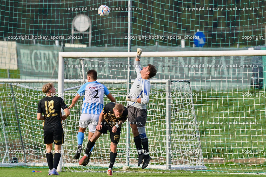 SK Kirchbach vs. SV Tristach 15.10.2022 | #12 Sebastian Mathias Eder, #2 Alexander Josef Hofer, #19 Nebojsa Markovic, #1 Stefan Buchacher