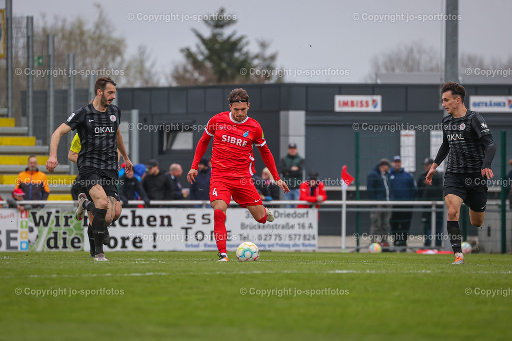 BQ3I9724 | 29.04.2023; Regionalliga Südwest; SIBRE Sportzentrum Haarwasen; TSV Steinbach Haiger - KSV Hessen Kassel; Ergebnis: 2:0 (0:0)