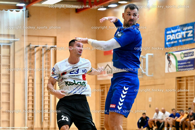 SC Ferlach vs. RK Zagreb 24.8.2023 | #23 Kocbek Jure, #10 Jakov Gojun