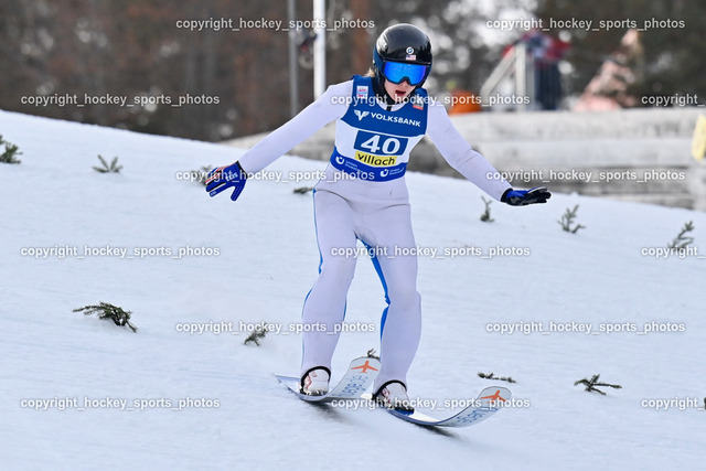 Weltcup Skispringen Villach Damen 28.12.2022 | #40 BELSHAW Annika