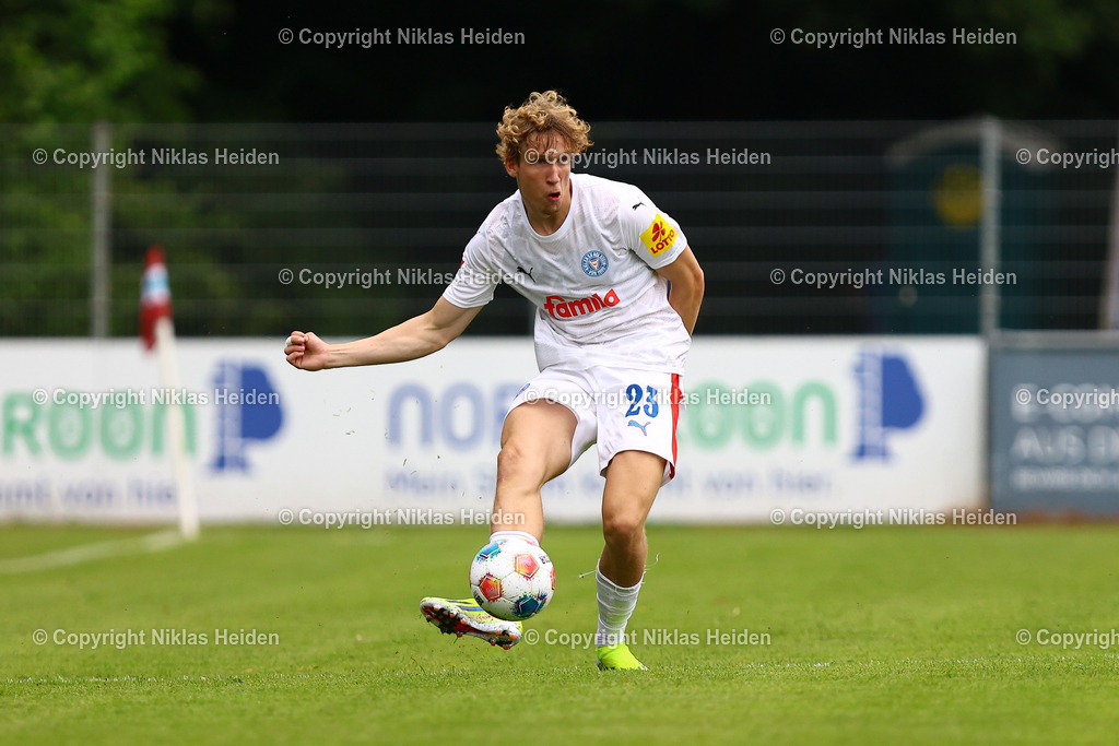 NH_SCWeicheFlensburg08_HolsteinKiel_Testspiel_28062025 | #23 Lasse Rosenboom (Holstein Kiel)Fußball I Herren I Freundschaftsspiel I Saison 2025-2026  I SC Weiche Flensburg 08 - Holstein Kiel I 28.06.2025 I Manfred-Werner-Stadion - Realisiert mit Pictrs.com