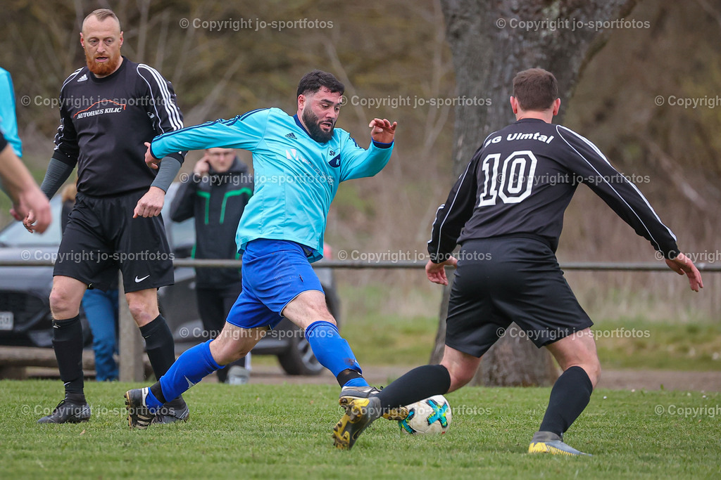 BQ3I6450 | 06.04.2023; Kreisliga B Wetzlar; Rasenplatz Katzenfurt; SF Katzenfurt - SG Biskirchen/Ulmtal; Ergebnis: 6:0 (2:0)