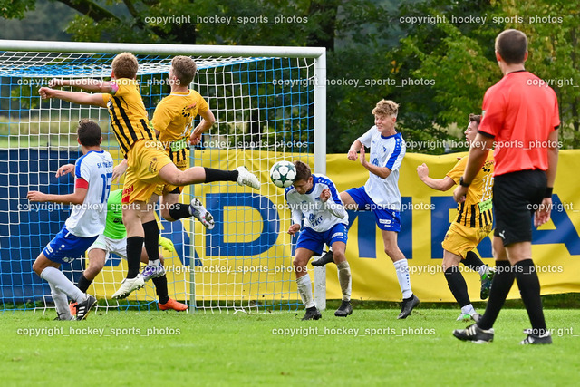 SK Treibach Juniors vs. SC Reichenau 17.9.2022 | #7 Samuel Mario Lauhard, #19 Stefan Ebner, #14 Julian Gruber, #4 Thomas Gellan, #15 Samuel Tamegger