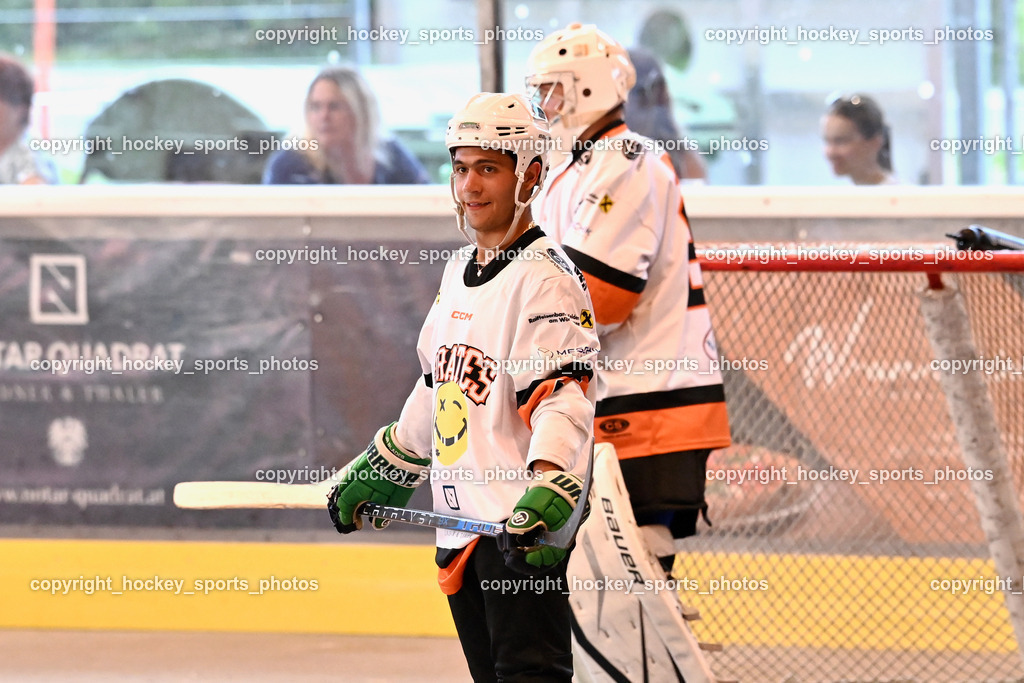 Team Zehenthof vs. ASKÖ Hockey Villach | #44 Jacobo Granza, Team Zehenthof vs. ASKÖ Hockey Villach, Team Zehenthof vs. ASKÖ Hockey Villach am 01.06.2025 in Velden (Eishalle Velden ), Austria, (Photo by Bernd Stefan)