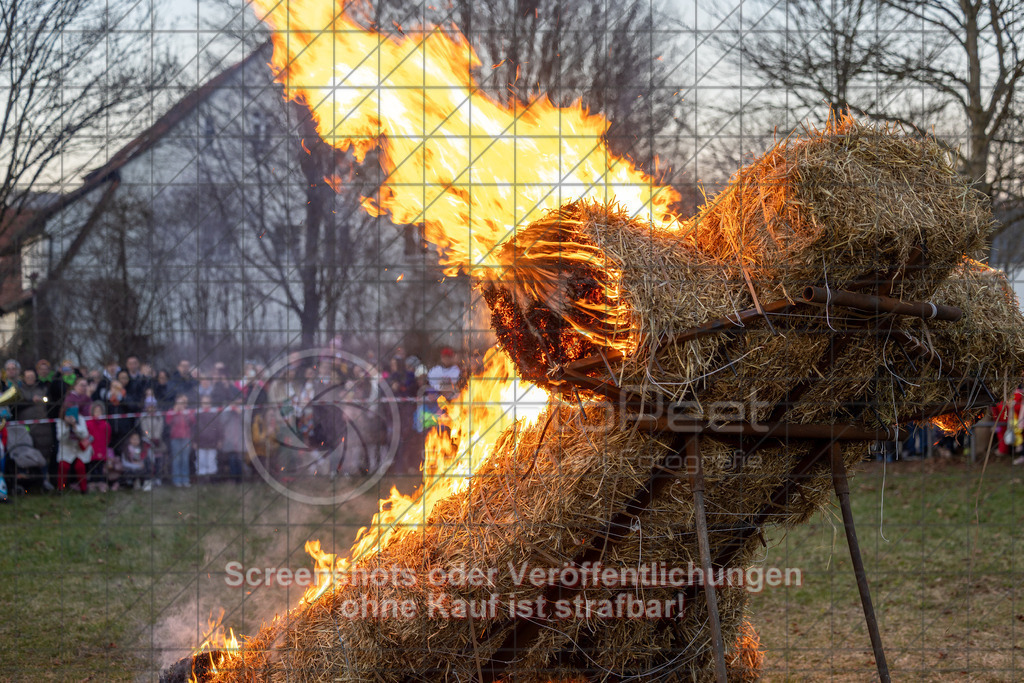 20250304_180500_0522 | #,Traditionelles Fasnetsverbrennen, Radschellenschläger Donzdorf, Donzdorfer Fasnet, Kampagne 2025, Fohlenwiese Schlossgarten, 73072 Donzdorf, 04.03.2025 - 17:30 Uhr,Foto: PhotoPeet-Eventfotografie/Peter Harich