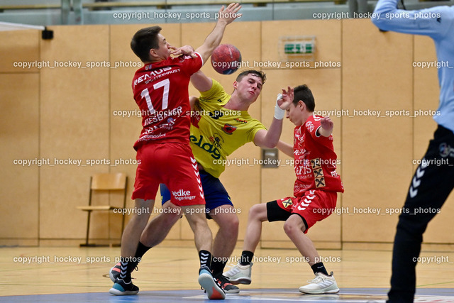 SC Ferlach Future Team vs. HSG Xentis Bärnbach/Köflach 7.10.2022 | #17 LANGMANN Leonhard, #3 SUPOVEC Aljaz, #11 POSCH Marcel